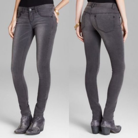 Free People Denim - 🏆Free People Stretch Skinny Jeans Mid Rise Sz 26